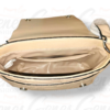 Dior Beige Embossed Leather Sling Handbag