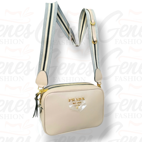Prada Double Zip Crossbody Camera Bag